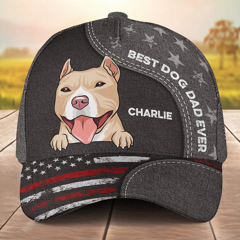 Best Dog Dad Mom - Personalized Custom Cap