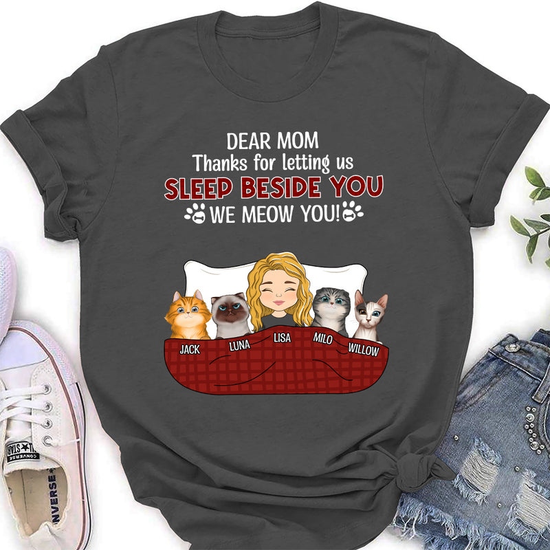 Let Me Sleep Beside You - Personalized Custom Women&