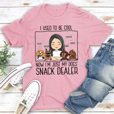 Just A Snack Dealer - Personalized Custom Unisex T-shirt