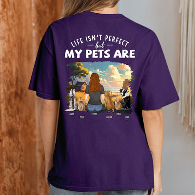 Perfect Dog Cat - Personalized Custom Premium T-shirt