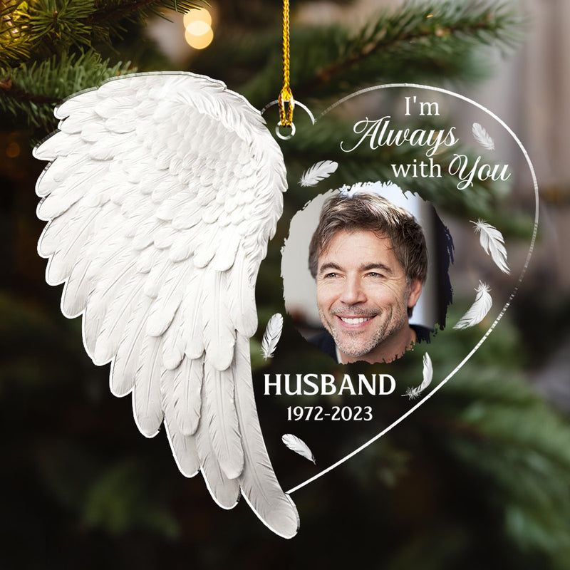 Angel In Heaven - Personalized Custom Photo Acrylic Ornament