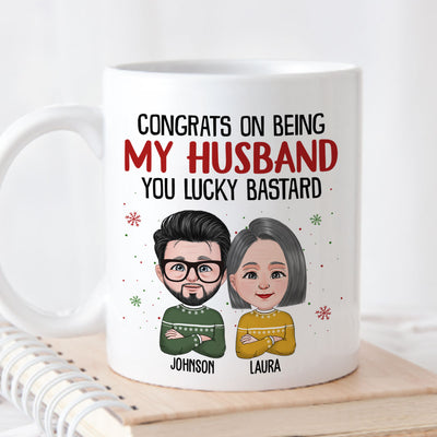 Being My Husband - Personalized Custom Coffee Mug