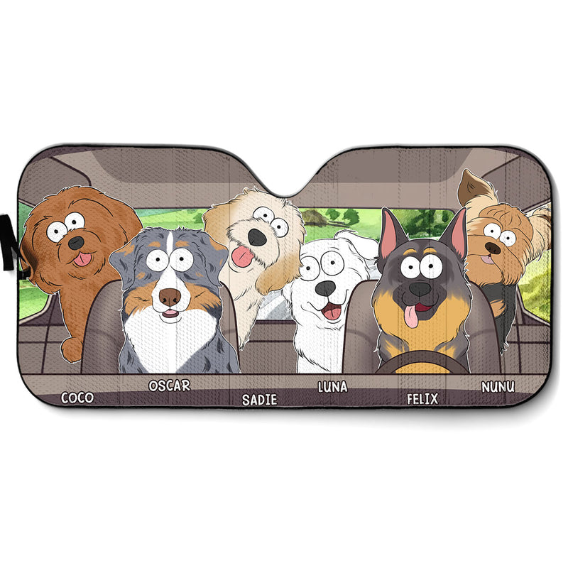 Every Dog Has Its Day - Personalized Car Sunshade