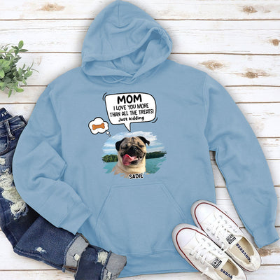 Pet Just Kidding Photo - Personalized Custom Hoodie