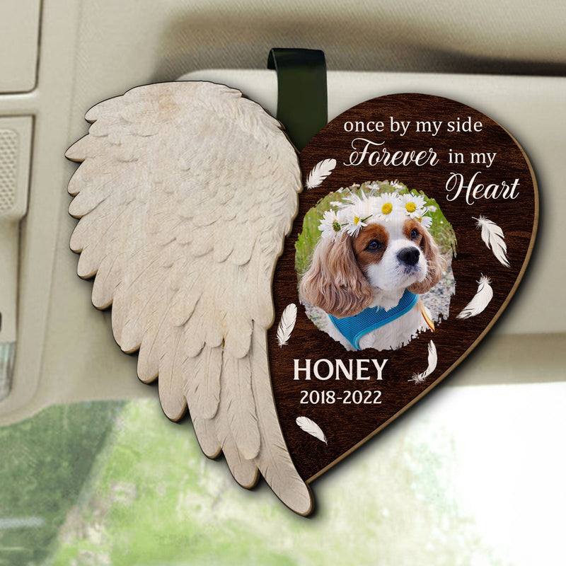 Always By Your Side - Personalized Custom Car Visor Clip