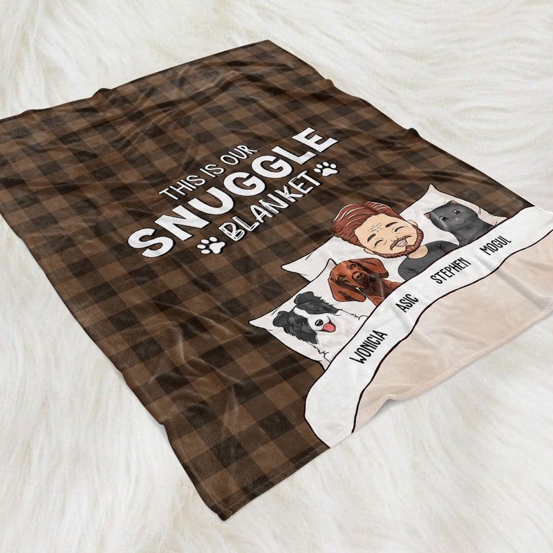 Snuggle Blanket - Personalized Custom Fleece Blanket