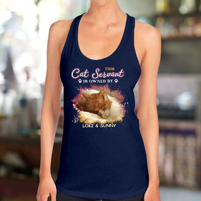 This Cat Servant - Personalized Custom Women's Tank