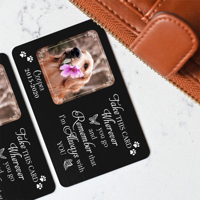 Always With You - Personalized Custom Wallet Card