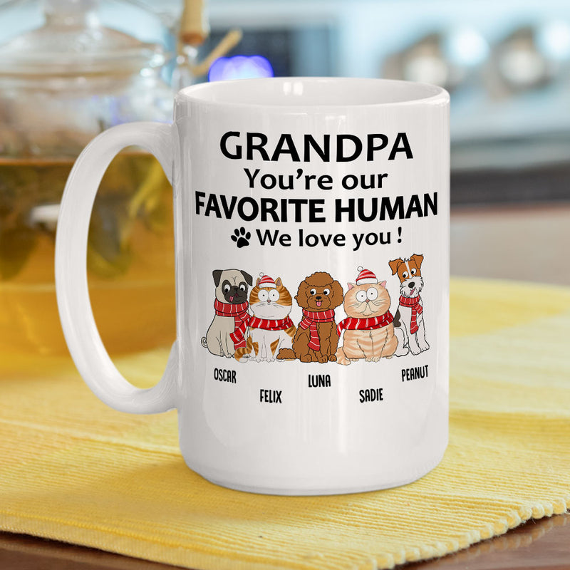 To My Human - Personalized Custom Coffee Mug