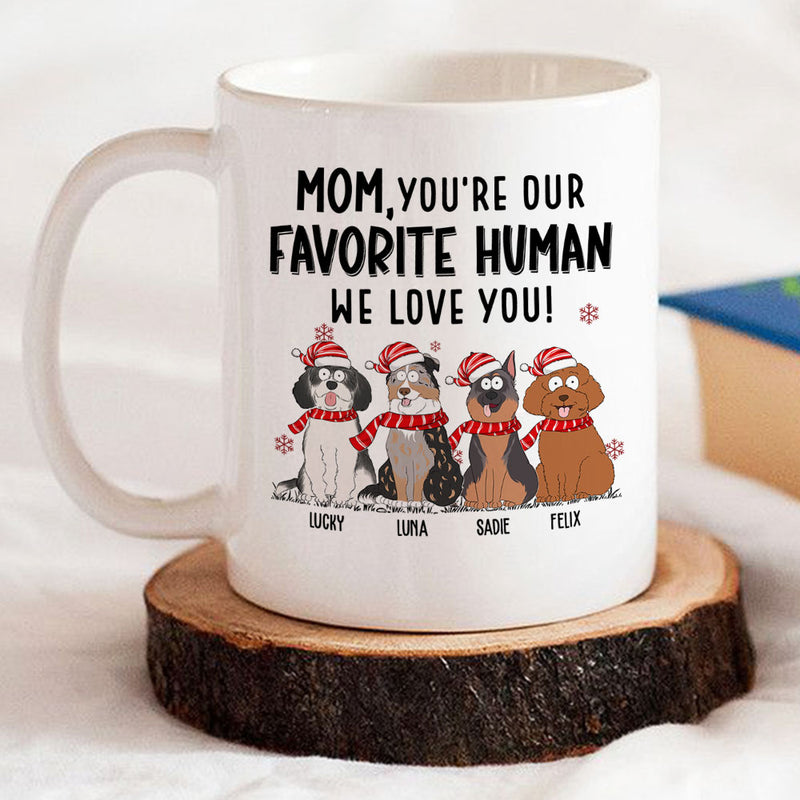 Favorite Human We Love - Personalized Custom Coffee Mug