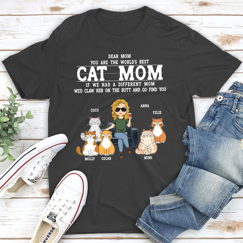 Claw Her On The Butt And Go Find You  - Personalized Custom Unisex T-shirt