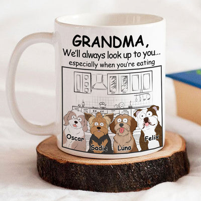 Always Look Up - Personalized Custom Coffee Mug