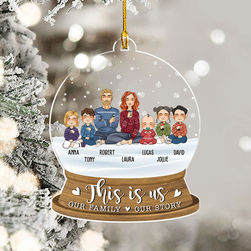 This Is Us - Personalized Custom Acrylic Ornament