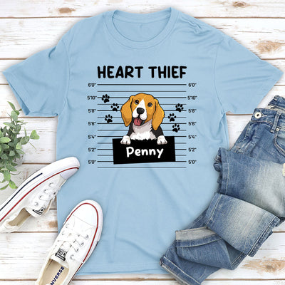 Heart Thief - Personalized Custom Unisex T-shirt