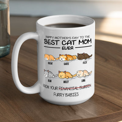 Happy Mothers Day Father Day To The Best  Ever - Personalized Custom Coffee Mug