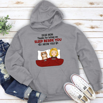 Sleeping Beside You - Personalized Custom Hoodie