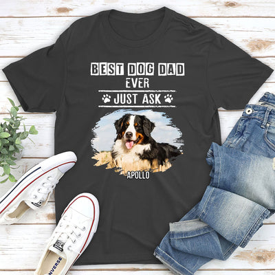 Best Dad Looks Like - Personalized Custom Unisex T-shirt