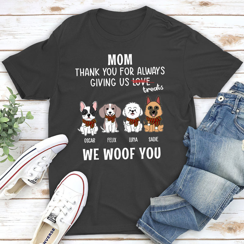 Give Me Treats - Personalized Custom Unisex T-shirt