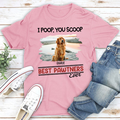 Best Pawtners Ever - Personalized Custom Unisex T-shirt