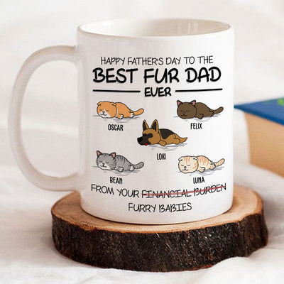 Best Pet Dad Ever - Personalized Custom Coffee Mug