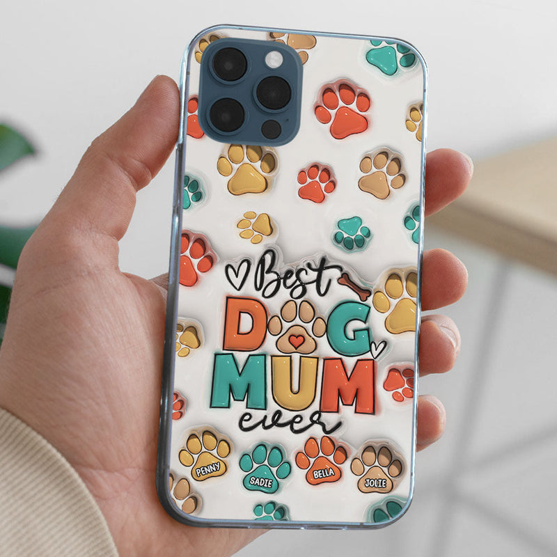 Best Mom In The World -  Personalized Custom Phone Case