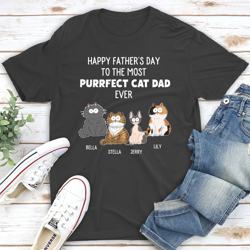 Purrfect Cat - Personalized Custom Unisex T-shirt