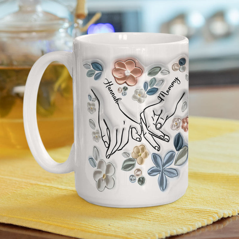 Mommy & Daughter - Personalized Custom 3D Inflated Effect Mug