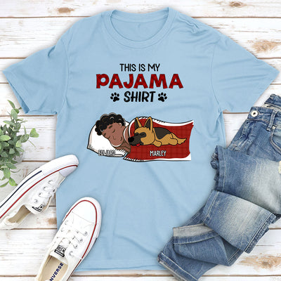 Sleeping Pajama Shirt - Personalized Custom Premium T-shirt