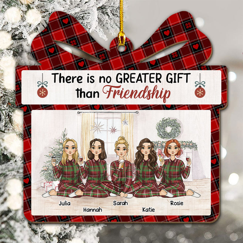 Greater Gift - Personalized Custom 1-layered Wood Ornament