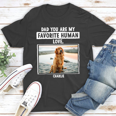 Our Favourite Human - Personalized Custom Unisex T-shirt