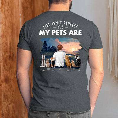 Perfect Dog Cat - Personalized Custom Unisex T-shirt