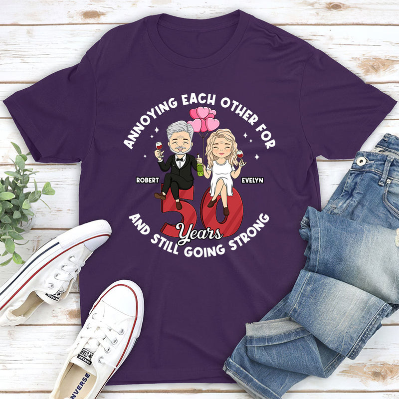 Annoying Each Other - Personalized Custom Unisex T-shirt