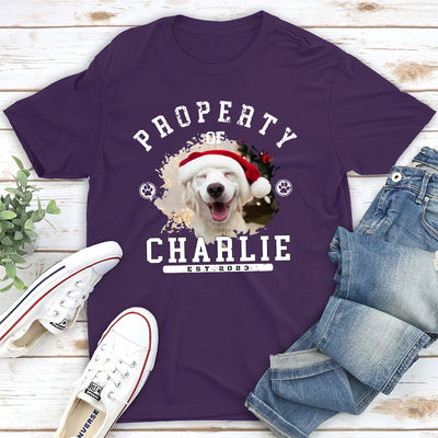 Property Of Dogs - Personalized Custom Unisex T-shirt