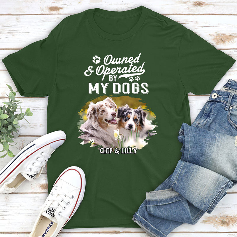 My Dog My Boss - Personalized Custom Premium T-shirt