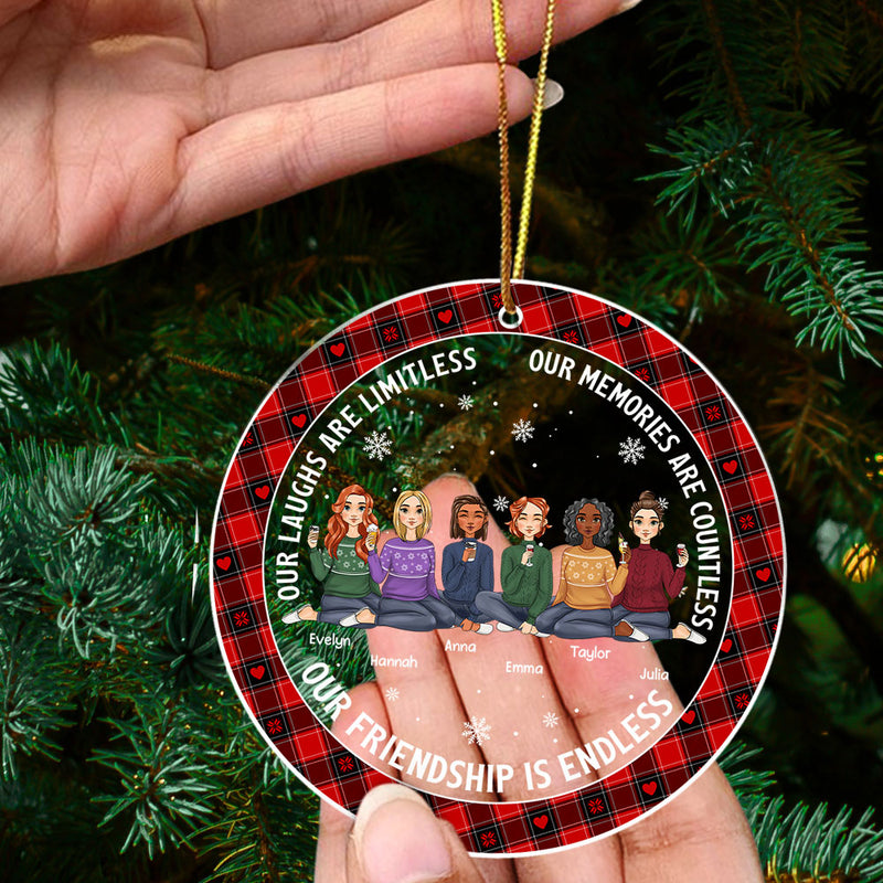 Laughs Are Limitless - Personalized Custom Acrylic Ornament