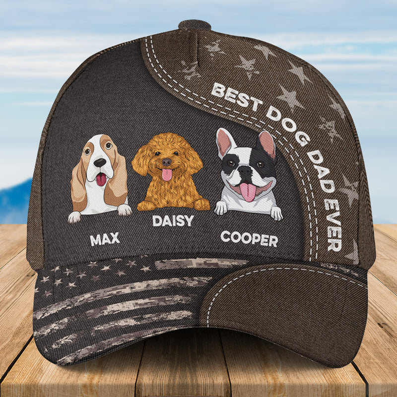 Best Dog Dad Mom - Personalized Custom Cap