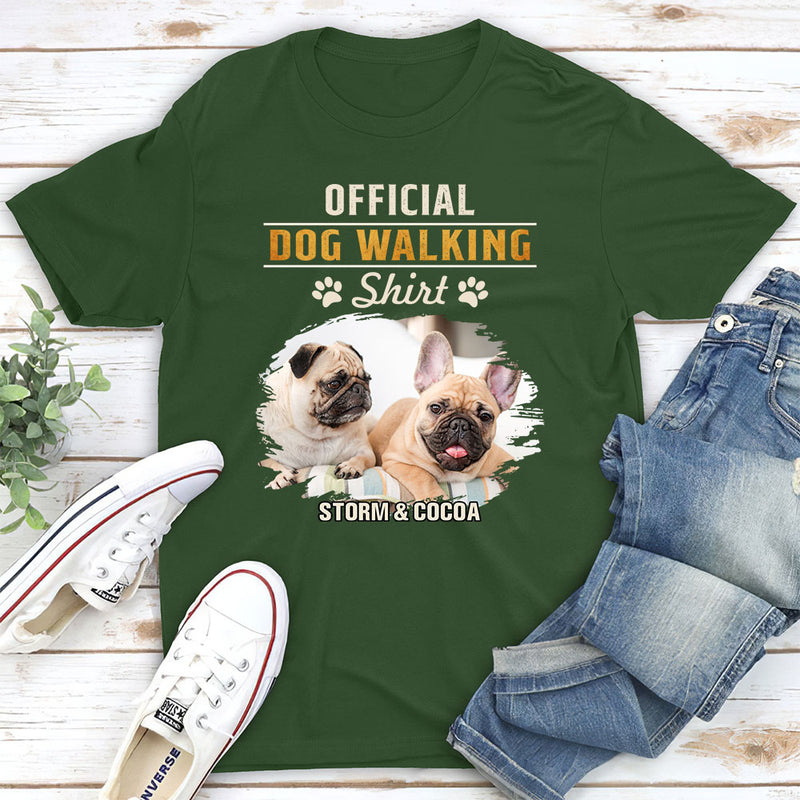 Official Walking Shirt - Personalized Custom Unisex T-shirt