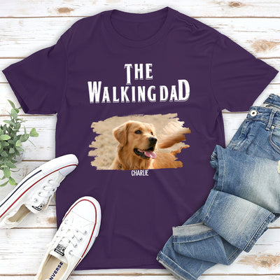 The Walking Dad - Personalized Custom Unisex T-shirt