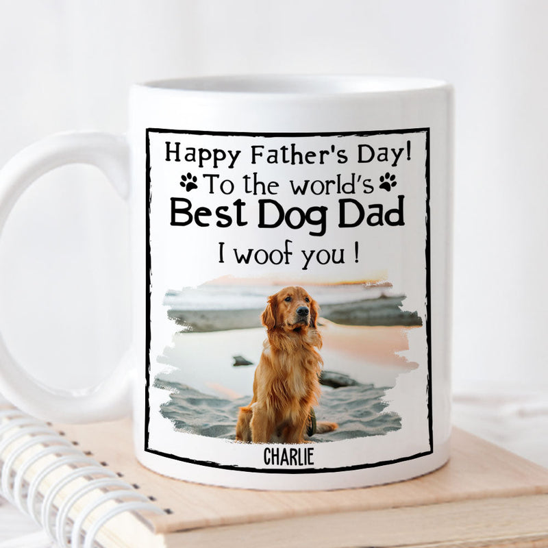 You Are The Best Dog Dad Ever - Personalized Custom Coffee Mug