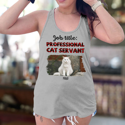 Professional Cat Servant - Personalized Custom Women's Tank