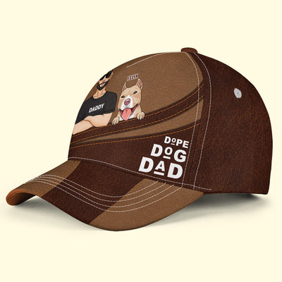 Dope Dog Dad - Personalized Custom Cap