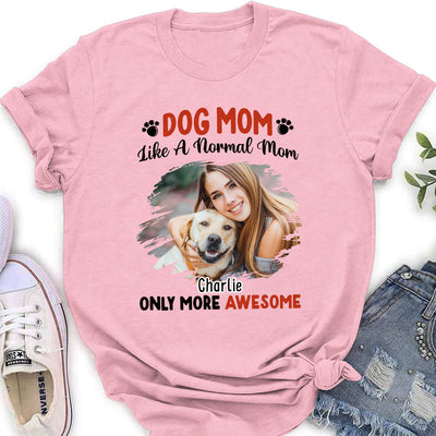 Like A Normal Mom - Personalized Custom Women's T-shirt