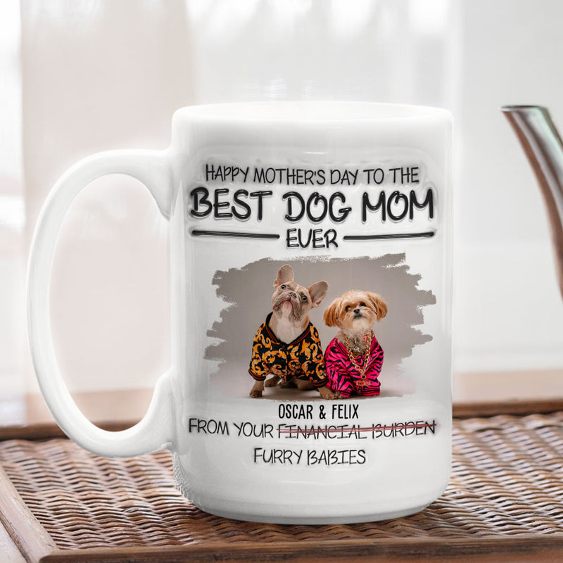 From Your Furry Baby - Personalized Custom 3D Inflated Effect Mug