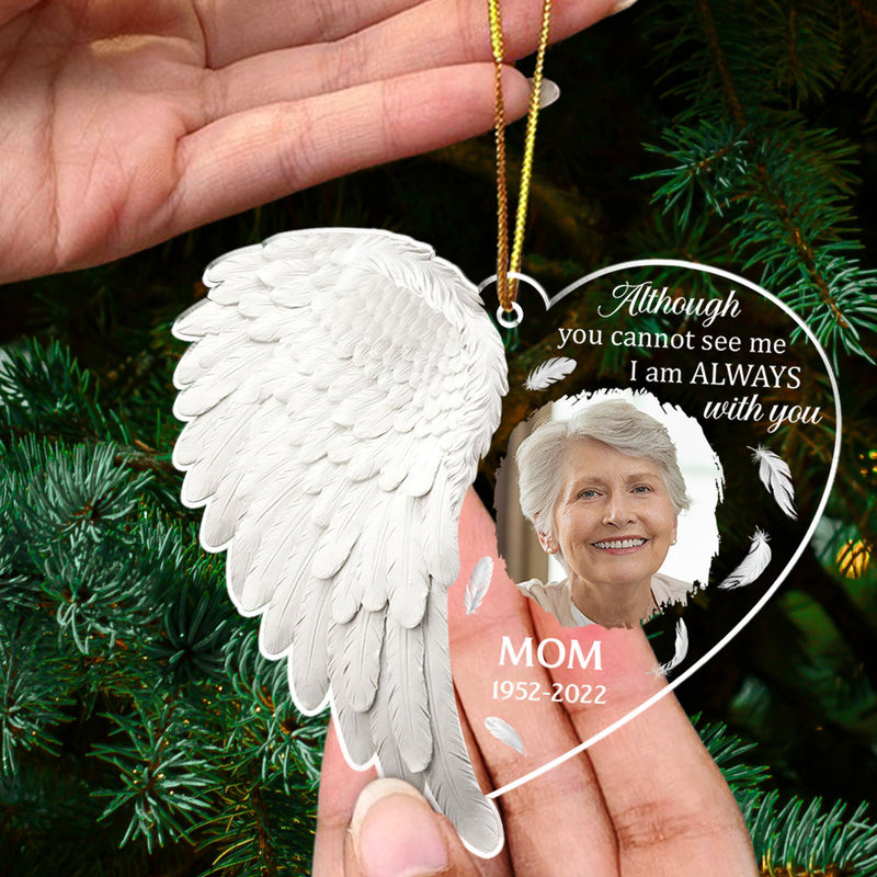 Angel In Heaven - Personalized Custom Photo Acrylic Ornament