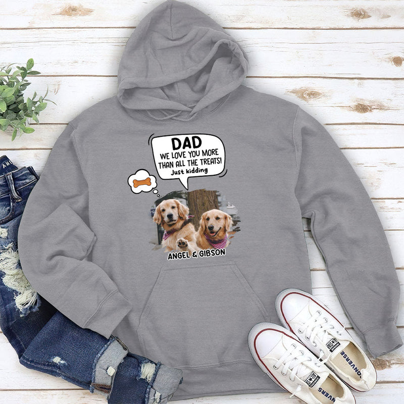 Pet Just Kidding Photo - Personalized Custom Hoodie