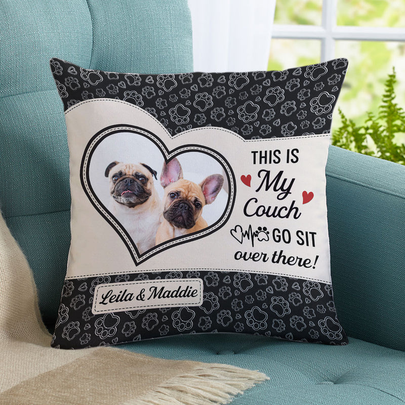 Dog Mom Era - Personalized Custom Throw Pillow