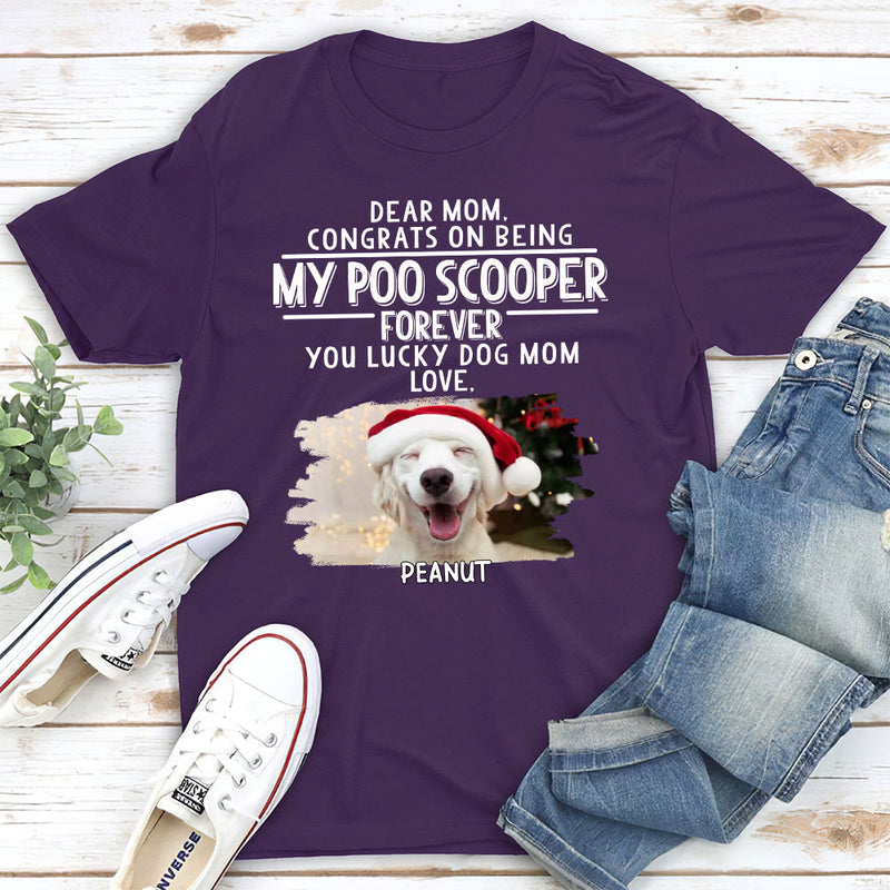 Congrats Best Dog Mom - Personalized Custom Unisex T-shirt