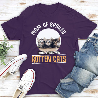 Spoiled Cats - Personalized Custom Premium T-shirt