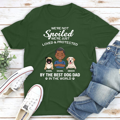 Loved And Protected - Personalized Custom Premium T-shirt