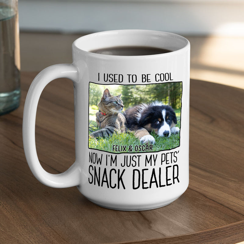 Just A Pet Snack Dealer Photo - Personalized Custom Coffee Mug